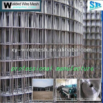 high quality 2x2 standard galvanized welded wire mesh